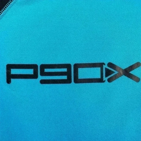 P90X Blue Shirt Size Small Athletic/Workout - Picture 2 of 7
